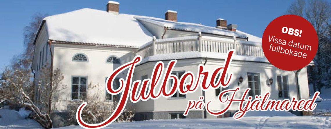 Julbord på Hjälmared